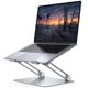 thumbnail image 1 of Soporte de ordenador portátil Lamicall ajustable de aluminio para MacBook Silver, 1 of 8