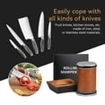thumbnail image 4 of Rolling Knife Sharpener for Straight Edge, Knife Sharpener with Industry Diamonds for Steel of Any Hardness,Offers 15, 18, 20 & 22 Degree Sharpening for A Variety of Knives, 4 of 5
