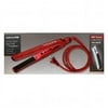 Conair Babyliss Red Ceramic Deco Cord Flat Iron 1 Inch