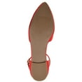 thumbnail image 6 of Journee Womens Lana Buckle Pointed Toe Ballet Flats, Widths Available, 6 of 10