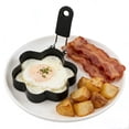 thumbnail image 5 of Noothes Fried Egg Ring Pancake Ring Square Egg Mold Heart Shape Pancakes Mold Multi Shape Breakfast Egg Shaper For Frying Pan, 5 of 5