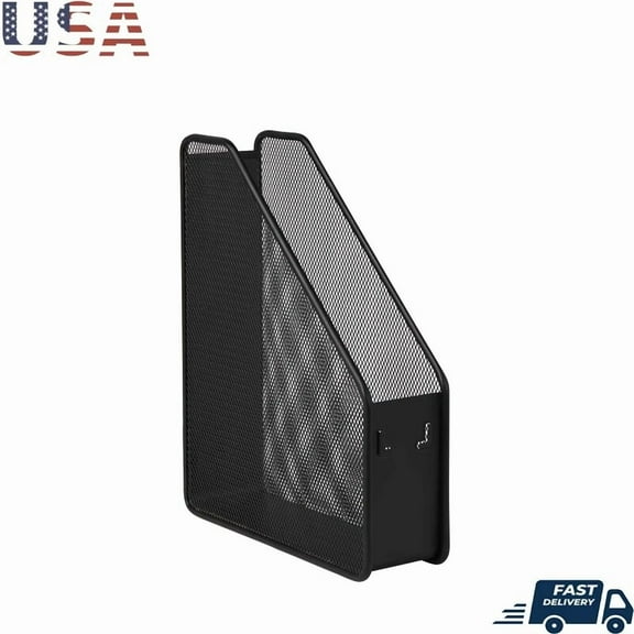 Metal Mesh File Organizer Desktop Holder Magazines Documents Journals Storage Us