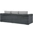 thumbnail image 4 of Modway Summon Outdoor Patio Sunbrella® Sofa in Canvas Gray, 4 of 5