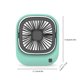 thumbnail image 4 of Ventilador portátil Naiovety de mano bajo ruido 2 engranajes USB con soporte refrigeración verano Electrodomésticos Verde, 4 of 6
