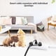 thumbnail image 4 of Funda en espiral flexible universal de 6 mm, kit de organización de cables, 1 paquete de tubo de enrollado de cable en espiral para proteger el cable de antena de TV/PC/USB/TV/AUX (15 m), negro (6 mm,, 4 of 5