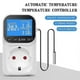 thumbnail image 2 of Digital Temperature Controller Socket Outlet Thermostat with Time Sensor Probe Heating Cooling Switc, 2 of 5