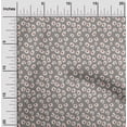 thumbnail image 1 of oneOone Polyester Lycra Medium Gray Fabric Artistic Flower Sewing Craft Projects Fabric Prints By Yard 56 Inch Wide, 1 of 4