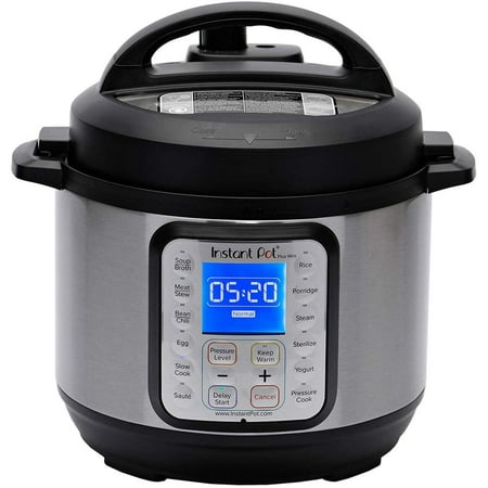 Instant Pot Duo Plus Mini 9-in-1 Electric Pressure Cooker, Sterilizer, Slow Cooker, Rice Cooker, Steamer, Sauté, Yogurt Maker, and Warmer, 3 Quart, 13 One-Touch Programs