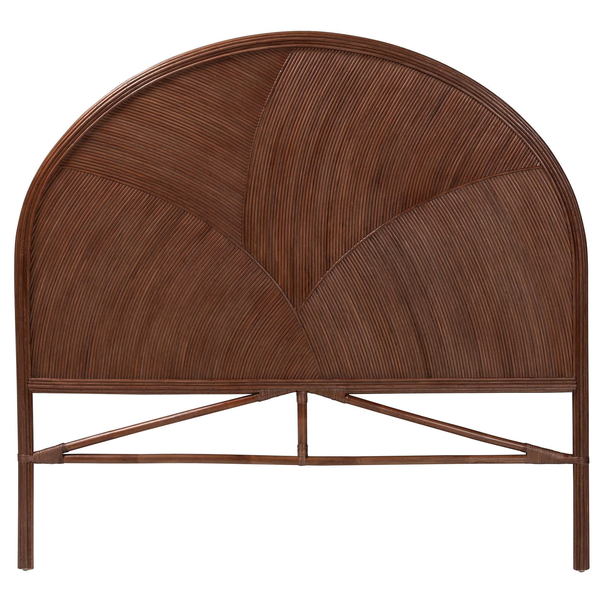 bali & pari Seana Boho Standalone Headboard, Queen, Dark Brown
