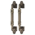 thumbnail image 4 of uds manijas de puertas de Granero antiguas Color bronce fácil instalación manija de cajón Vintage para puertas armarios, 4 of 5