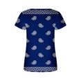 thumbnail image 4 of Kayannuo Blouses for Women Tee Shirts for Women Valentine's Day Women Fashion Printed Casual V-Neck Short Sleeve Loose T-Shirt Blouse Tops, 4 of 5