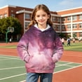 thumbnail image 5 of Enjoytime Hoodies for Girls Printed Long Sleeve Pullover Sweatshirt Fall Winter Fashion Casual Kids Clothes with Pocket, 5 of 7