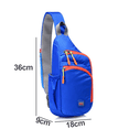 thumbnail image 2 of Mochila ligera impermeable para exteriores con bandolera para el pecho, unisex, 2 of 5