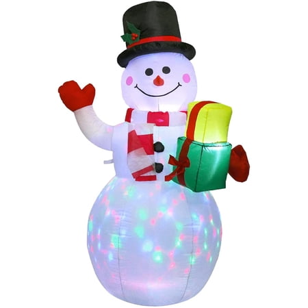The Holiday Aisle® 6Ft Christmas Inflatables Outdoor Decorations, Blow