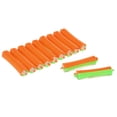thumbnail image 1 of Rodillos para rizar el cabello de 80 piezas con bandas elásticas, 8 tamaños variados, fácil de usar en cabello seco o húmedo, sin necesidad de horquillas, ideal para lograr rizos voluminosos y, 1 of 7