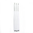 thumbnail image 3 of Jiaroswwei 6Pcs Nail Art Design Brush Dotting Painting Drawing Striping Liner Pen Tool Set, 3 of 5