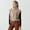 Khaki, variant on Endives Women's Thickened Fleece Vest Fitness Outerwear Cold Proof Warm Keeping Fleece Vest Coat Winter