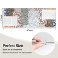 thumbnail image 5 of Pioneer Flower Floral Print Pattern Kitchen Rug Mat,Kitchen Runner Rugs Non Skid Washable,Decorative Kitchen Floor Mats for Kitchen,Sink,Laundry,17"X47", 5 of 5