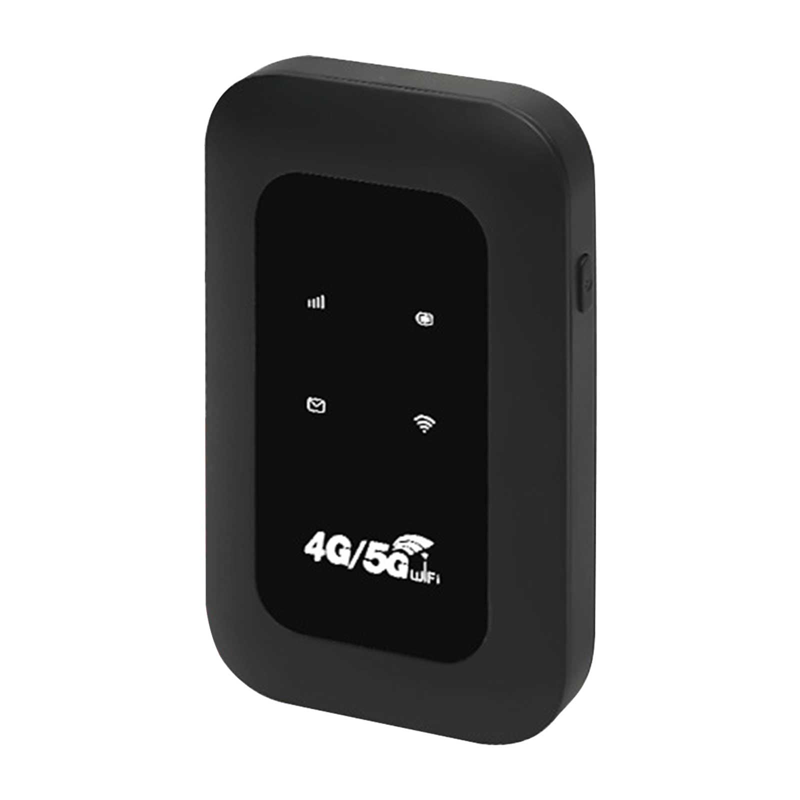 4G LTE Mobile WiFi Hotspot Router with SIM Card Slot - Portable Wireless Travel Router for Car, High Speed 150Mbps, Supports Multiple Devices, Easy Setup