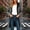 Dark Gray, variant on Daiosportswear Women's Contrast Hooded Long Coat Button Front Casual Woven Jacket with Pockets Khaki