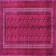 thumbnail image 1 of Ahgly Company Indoor Square Persian Pink Traditional Area Rugs, 7' Square, 1 of 4