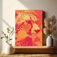 thumbnail image 6 of Cheetah Canvas Print，Modern Wall Art for Living Room Bedroom Office Hotel Restaurant, 6 of 8