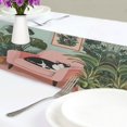 thumbnail image 4 of Yayeee Table Runner 70 inches Long Home Kitchen Dinning Party Decoration, Pink Sleeping Cat, 4 of 7