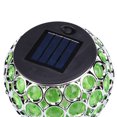 thumbnail image 3 of Lámpara de jardín impermeable al aire libre con luz de bola colgante hueca LED solar (verde) Ehuebsd Para estrenar, 3 of 9