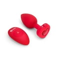 thumbnail image 3 of B-Vibe Vibrating Heart Shape Jewel Plug Pink S/M, 3 of 17