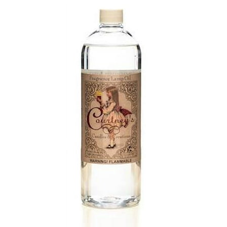 LITER - 33.5 oz Courtneys Fragrance Lamp Oils - VANILLA POPPY