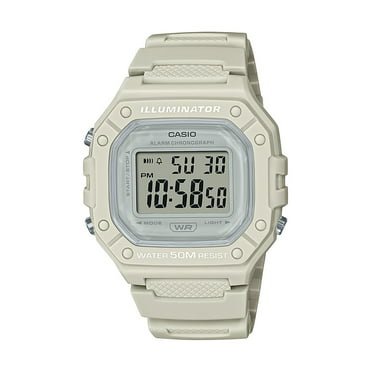 Casio Women's Digital Casual Watch, Pink/White LA20WH-4A1 