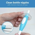 thumbnail image 6 of Dr. Brown's Soft Touch No Scratch Baby Bottle Cleaning Brush, BPA Free, Blue, 1 Pack, 6 of 11