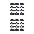 thumbnail image 1 of Guardoinrt 12pcs Easy To Maintain Pot Toes Any Type Of Plant Lightweight And Portable Large black 2Set, 1 of 6