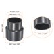 thumbnail image 2 of Acoplador recto de tubo reductor SCH80 Uxcell, gris 2-1/2"x2" 1, 2 of 6
