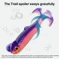 thumbnail image 3 of 20 Pcs Fishing Lure 3D Artificial Fish with T Tail Flexible Fish Bait for Texas Jigs Wacky Hooks Outdoor Fishing, 3 of 8
