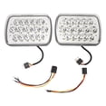 thumbnail image 2 of Faro LED De 2 Uds., 7 Pulgadas, 45W, Faro Cuadrado De Alto Brillo Para Wrangle Comanche Cherokee, 2 of 8