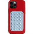 thumbnail image 1 of OCTOBUDDY - Silicone Suction Phone Case Adhesive Mount - Hands-Free, Strong Grip Holder for Selfies & Videos - Durable, Easy to Use - iPhone & Android Compatible - 2.25â€³ x 3.25â€³, Baby Blue, 1 of 4