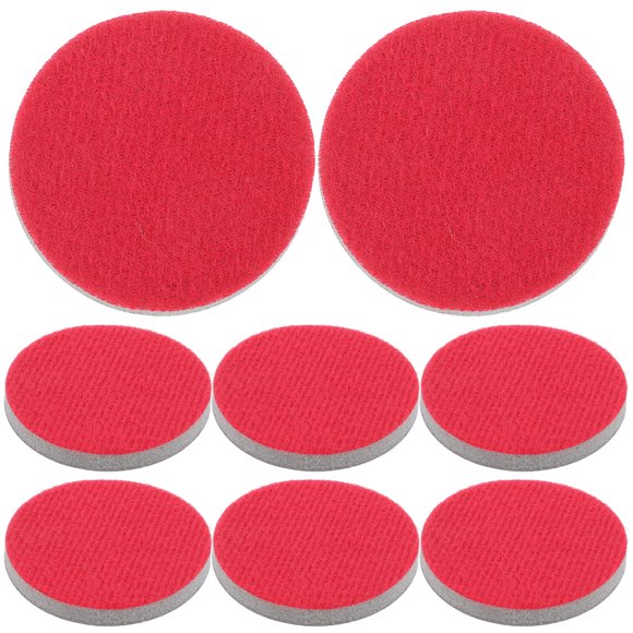 Miangastore 8Pcs Bowling Sanding Pads Polishing Bowling Clean Pads Daily Use Bowling Pads for Bowling Balls