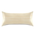 thumbnail image 3 of Haosy Satin Pillowcase for Hair and Skin Standard Cooling Silk Pillow Case with Envelope Closure Soft Light Yellow Wood Grain 20"x30", 3 of 9