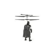 World Tech Toys 6-Inch Collectible Batman Flying Infrared Remote Control Helicopter, Black & Silver