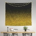 thumbnail image 2 of Xecao Gold Glitter Gradient patten Tapestry 60x51 Inches Wall Hanging Poster Tapestry for Living Room Bedroom Home Decor, 2 of 6