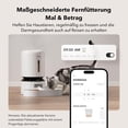 thumbnail image 5 of Petlibro Automatic Cat Feeder for 2 Cat, with APP Remote Feeding,5L Timed Cat Food Dispenser, Adjustable Portions 1-10 Meals/Day,Fresh Food Storage, 10s Call, Stainless Steel Bowls, 5 of 9