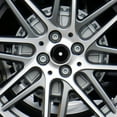 thumbnail image 3 of HOOWIFFY 4Pcs Black Car Wheel Hub Caps Strong Sturdy Auto Rim Covers with Tool Free Install, 3 of 8