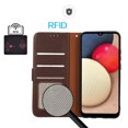 thumbnail image 4 of For Xiaomi 14 Pro KHAZNEH Litchi Texture Leather RFID Phone Case(Brown), iPhone 12 Pro Max, 4 of 6