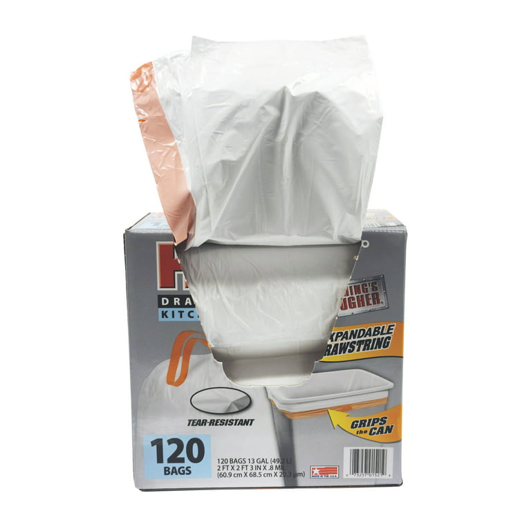 20 Premium Trash Bags for 13 Gallon Can – iTouchless Housewares and  Products Inc.