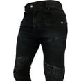 thumbnail image 5 of JuicyTrendz Men’s Motorbike Jeans Denim Motorcycle Pants with Protective Pads for Safety Black W40 x L34, 5 of 7