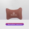 thumbnail image 3 of Reposacabezas para asiento de coche con logotipo automático, almohada para el cuello, soporte lumbar para Mercedes Benz AMG W204 W205 W203 W211 W212 W213 W201 W210 W124 W126, 3 of 5