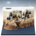 thumbnail image 2 of Notas de papel, bloques de construcción artísticos, decoración 3D, notas adhesivas para profesores, amigos y colegas., 2 of 10