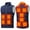Dark Blue, variant on Womens Heated Jacket Puffer Coat Unisex Casual Zipper Dual Control Thirteen Area Solid Heat Heating Vest USB Charging