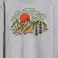 thumbnail image 3 of Instant Message - Colorful Mountains - Men's Long Sleeve T-Shirt, 3 of 6